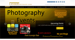 Desktop Screenshot of landersphotoschool.com